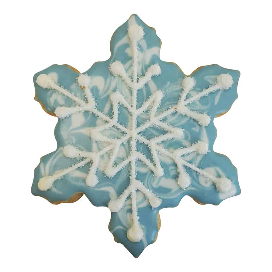 Snowflake Cookie Cutter (White, 4") - touchGOODS