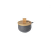 Pacifica Sugar Bowl with Wood Lid 4" and Spoon - touchGOODS