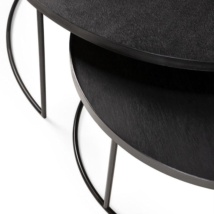 Round Tray Nesting Coffee Table Set - Large/Extra Large - touchGOODS