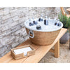 Rattan Aluminum Ice Tub - touchGOODS