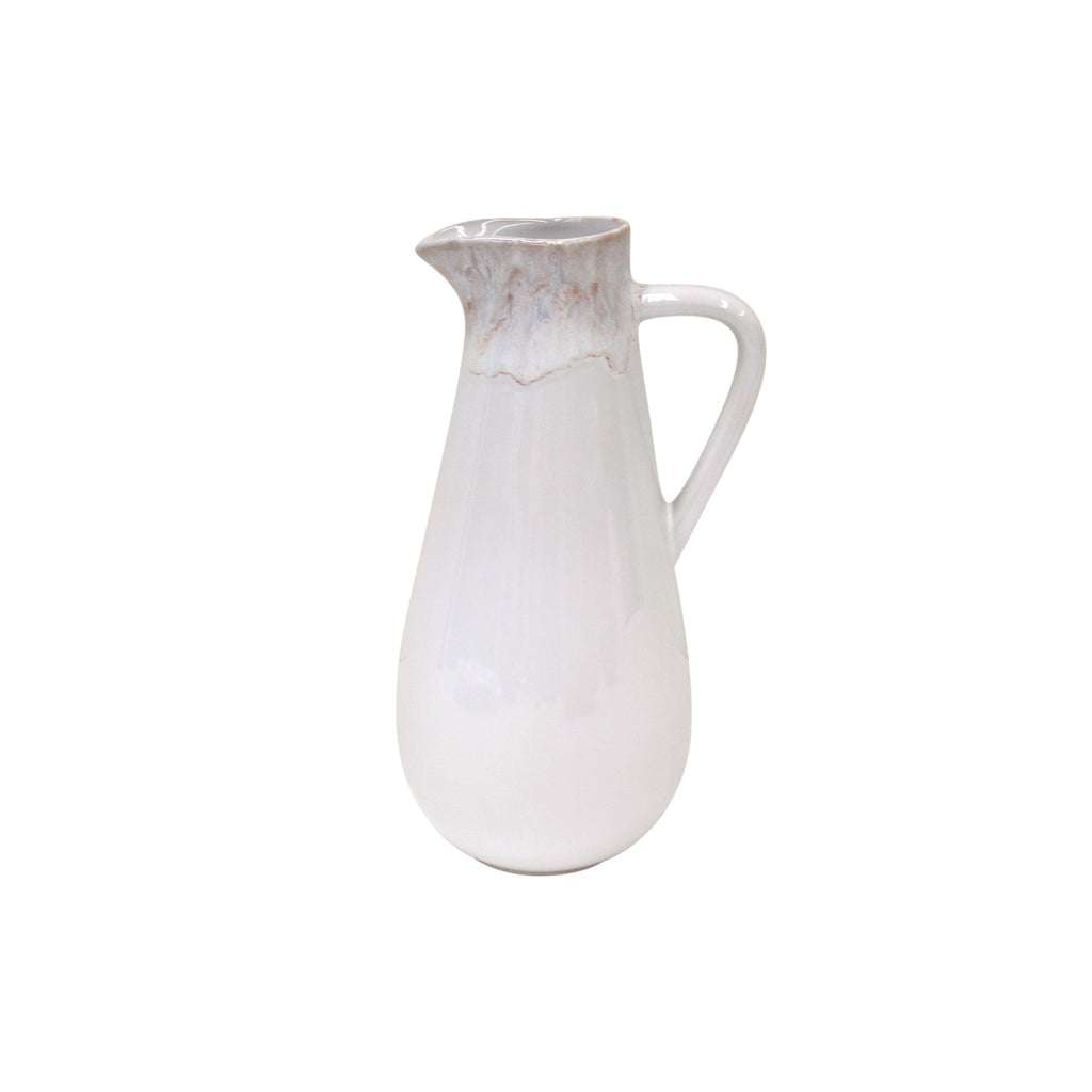 Taormina White Pitcher