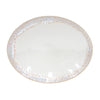 Taormina White Oval Platter