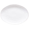 Fontana White Oval Platter