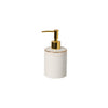 Taormina Bath White/Gold Lotion Pump