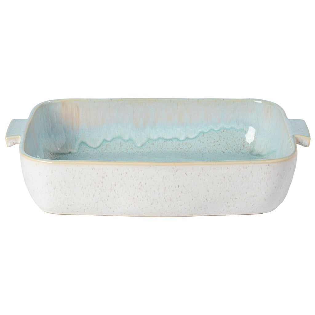 Eivissa Sea Blue Rectangular Baker 16"