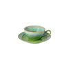 Taormina Lime Green Tea Cup & Saucer 20 cl