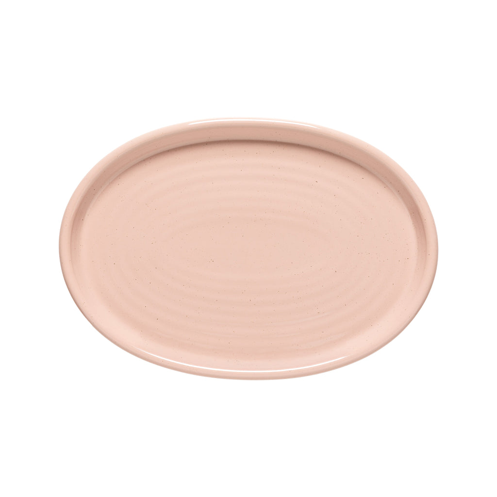 Scotia Light Pink Oval Plate 33 cm | 13''