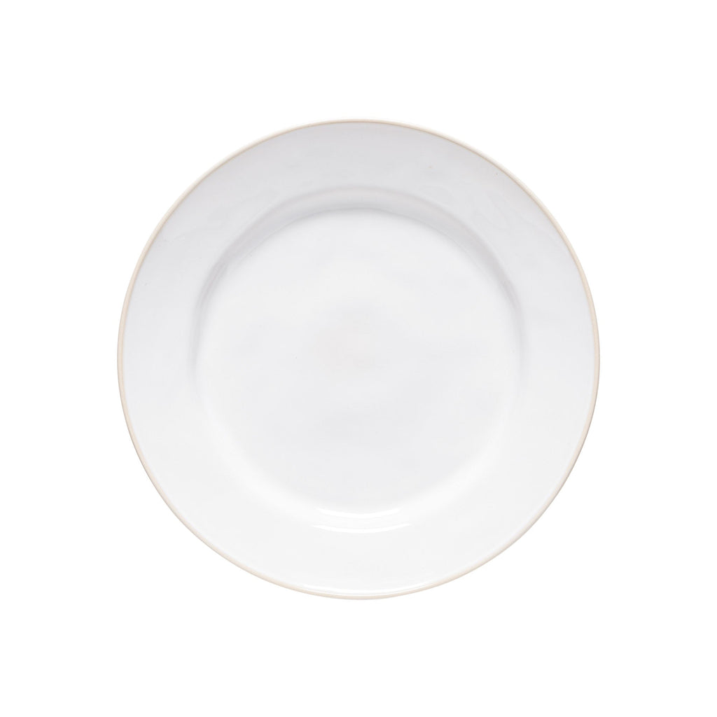 Beja White-Cream Dinner Plate