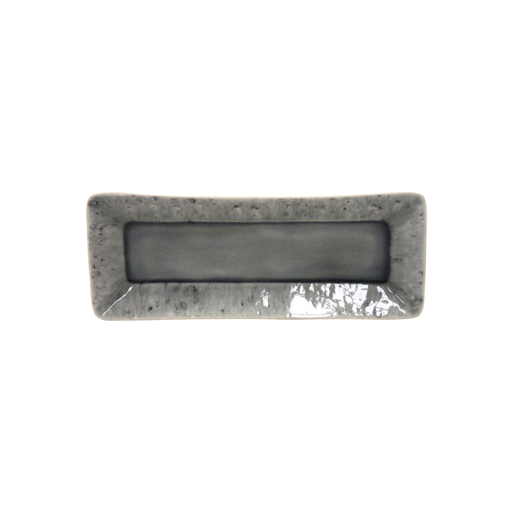Madeira Grey 10.5" Rectangular Tray
