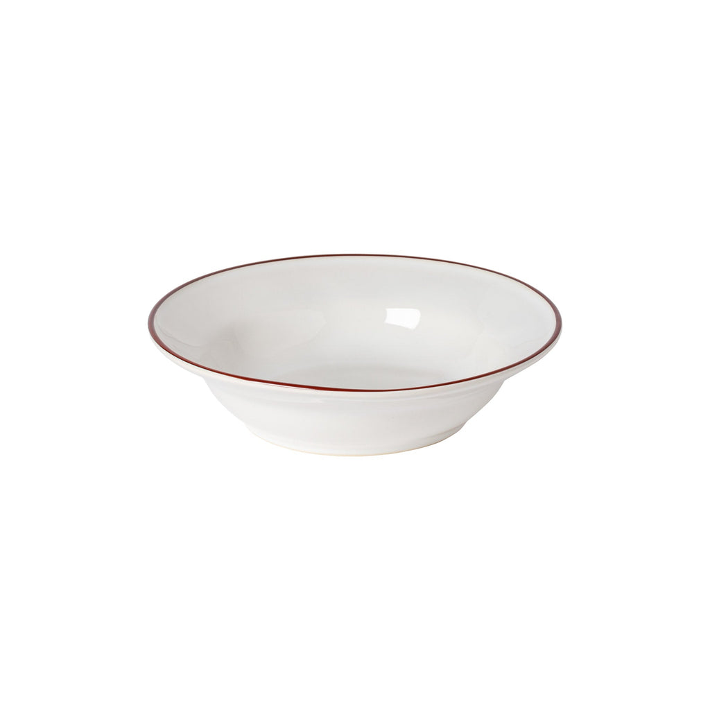 Beja White-Red Soup/Pasta Plate