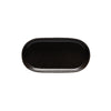 Notos Latitude Black Oval Tray 18