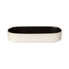 Notos Latitude Black Deep Oval Tray 25