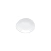 Livia White Oval Plate 6 in