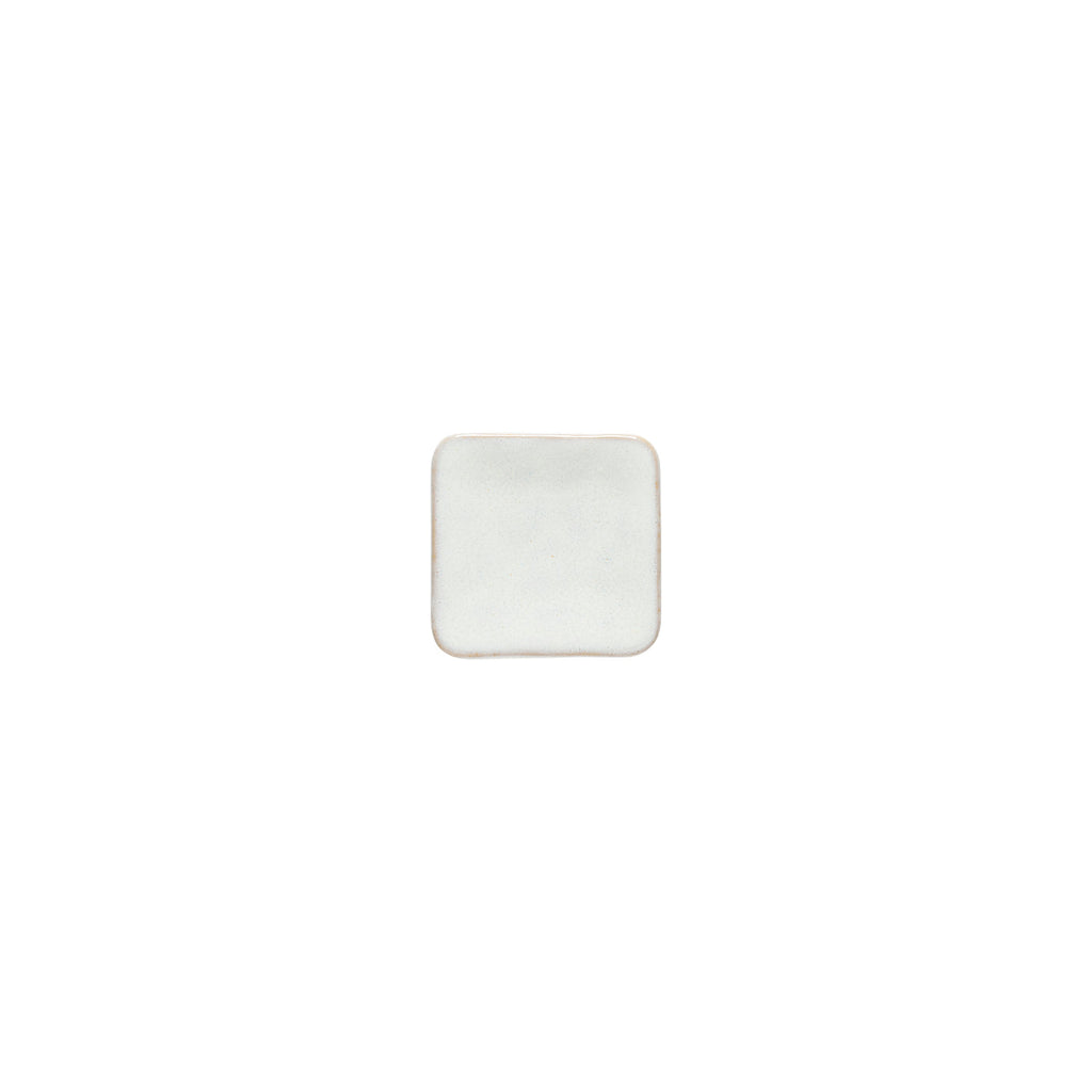 Roda Branca Mini Square Plate 4 in