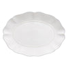 Rosa White Oval Platter 40