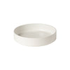 Redonda White Deep Round Plate 21