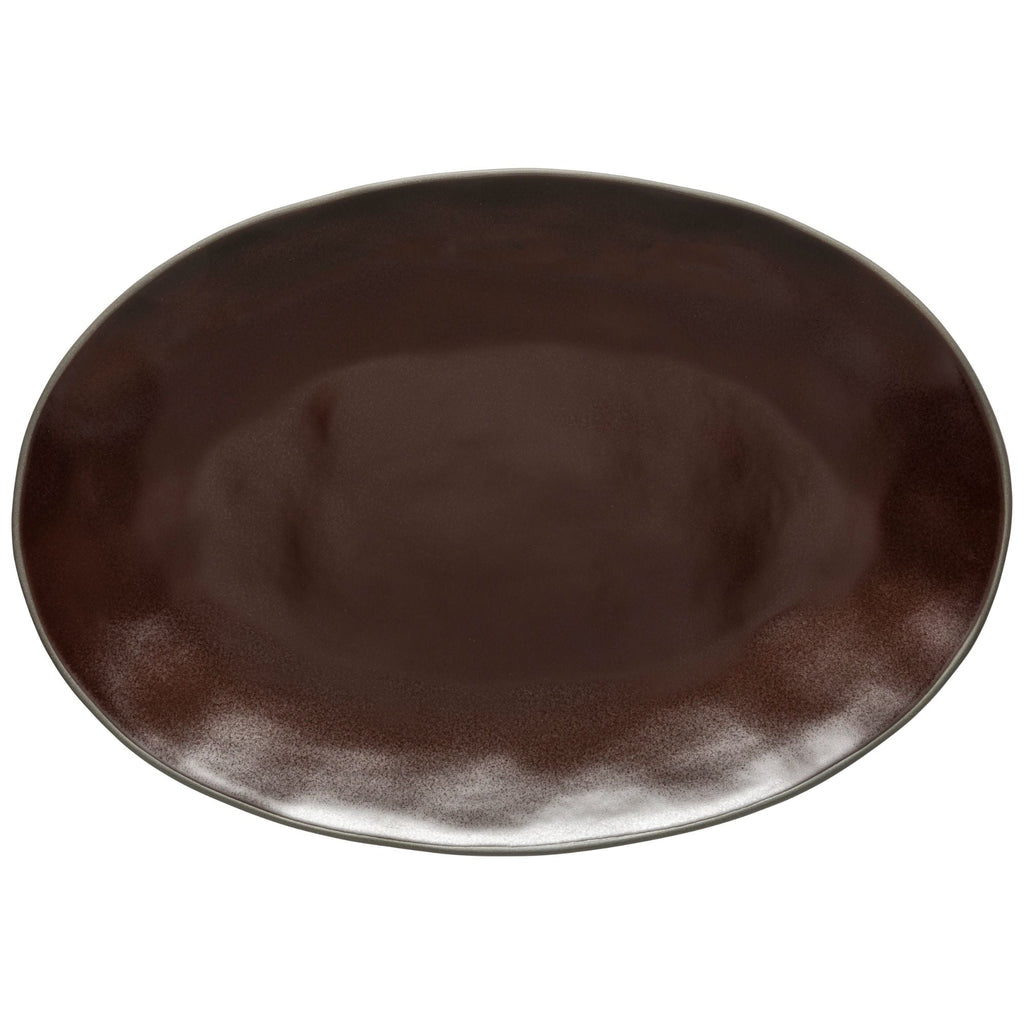 Stacked Organic Port Oval Platter 45
