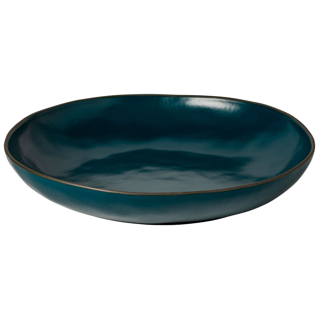 Stacked Organic Deep Sea Serving Bowl 37