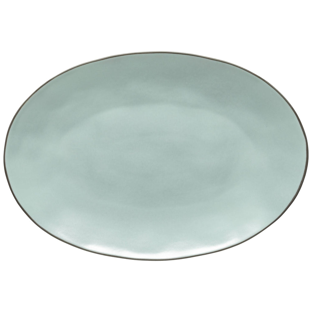 Stacked Organic Sky Oval Platter 45