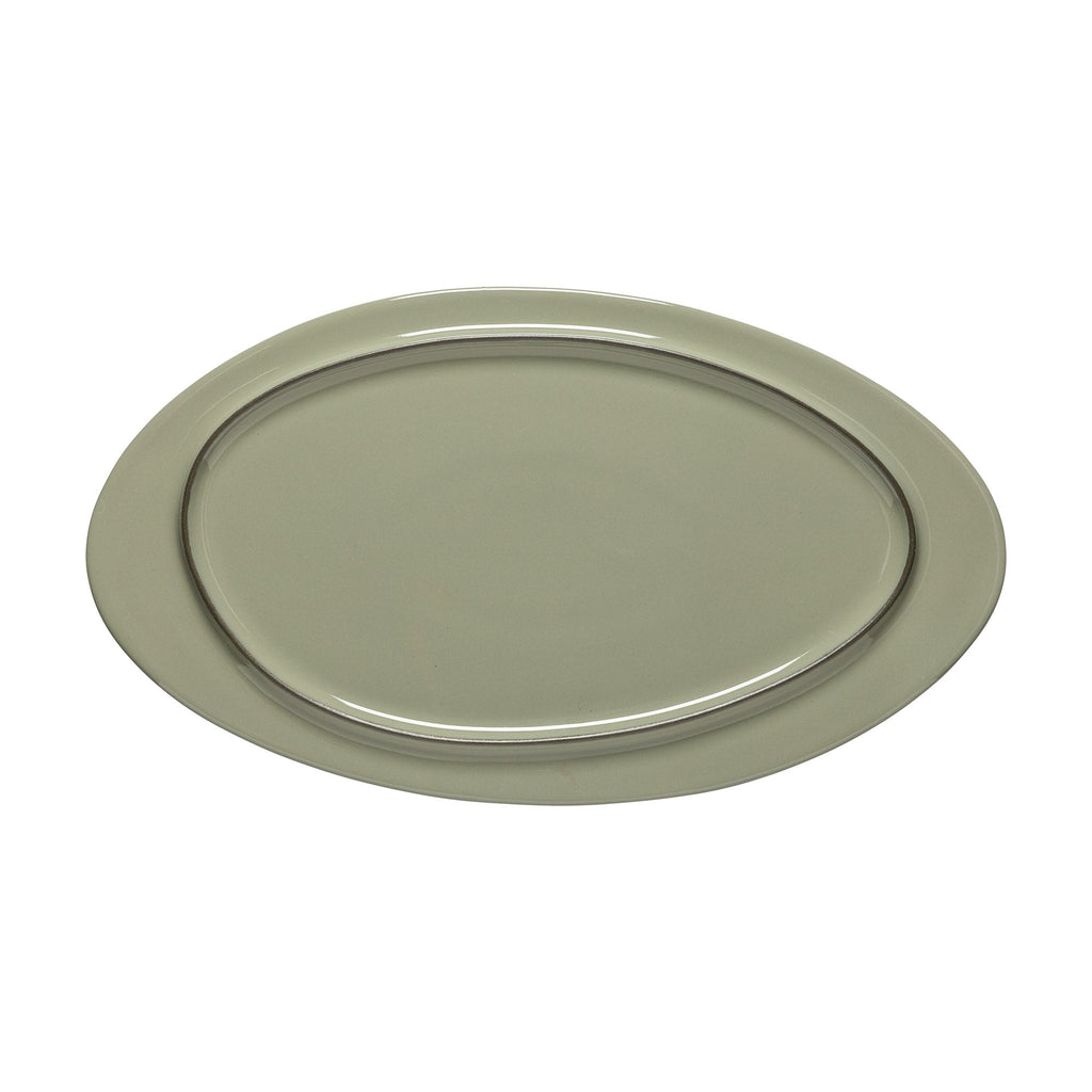 Ambar Sage Green Oval Plate/Platter 37