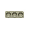 Ambar Sage Green 3-Section Rect. Tray 28