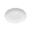 Rosa White Oval Platter 30