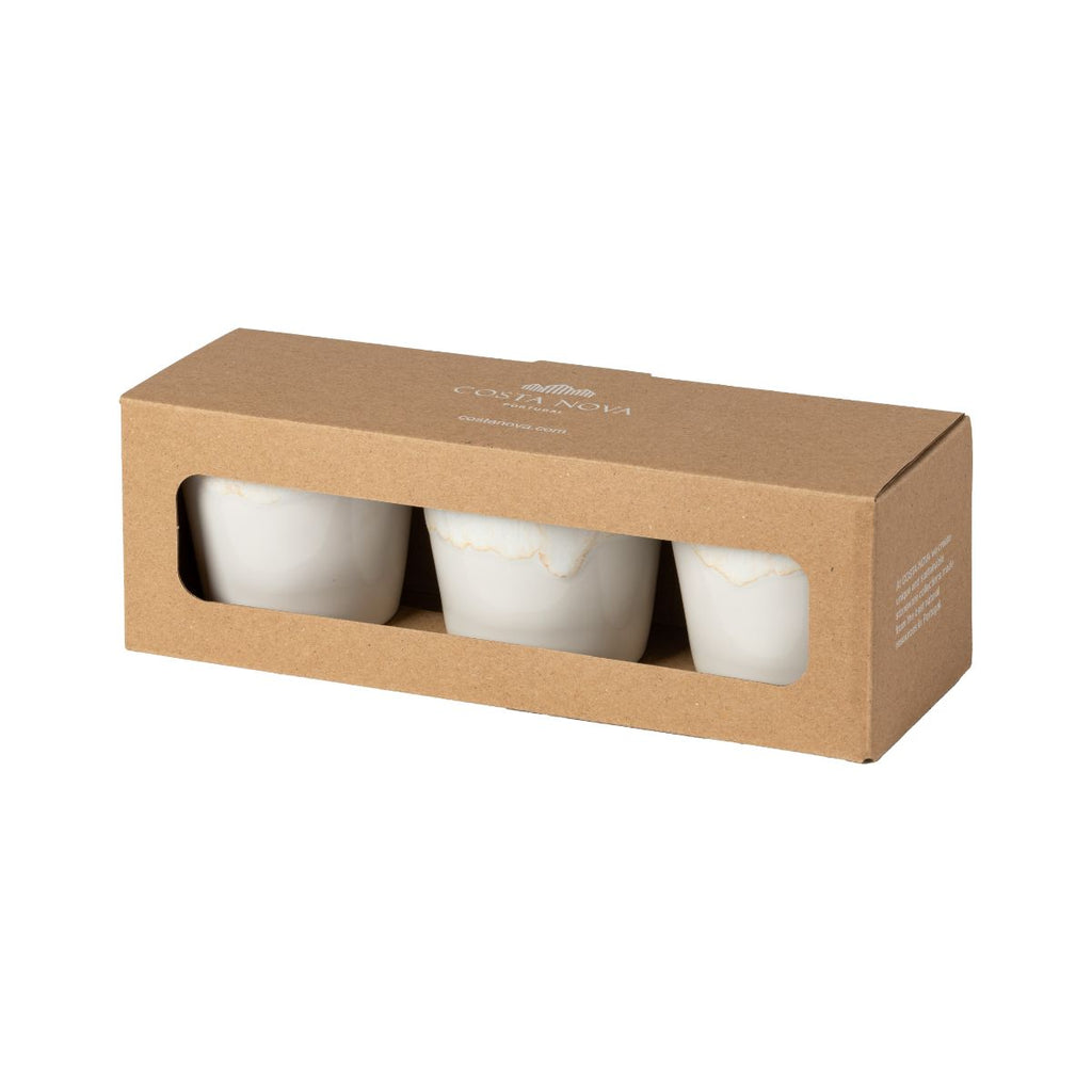Grespresso Ecogres White Gift Box 3 Lungo Cups 19 cl