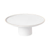 Resonance White/Gold Footed Plate 27 Gold Rim