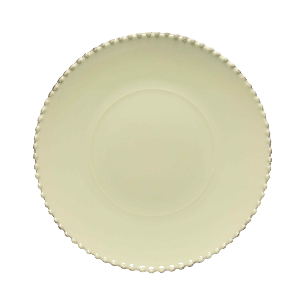 Pearl Lily Green Charger Plate/Platter 34