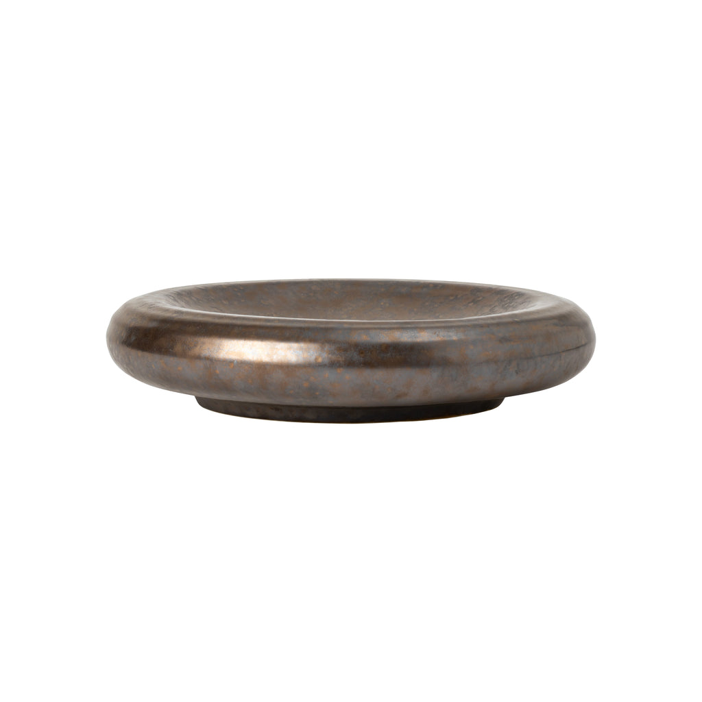 Resonance Brown Pillow Plate 22
