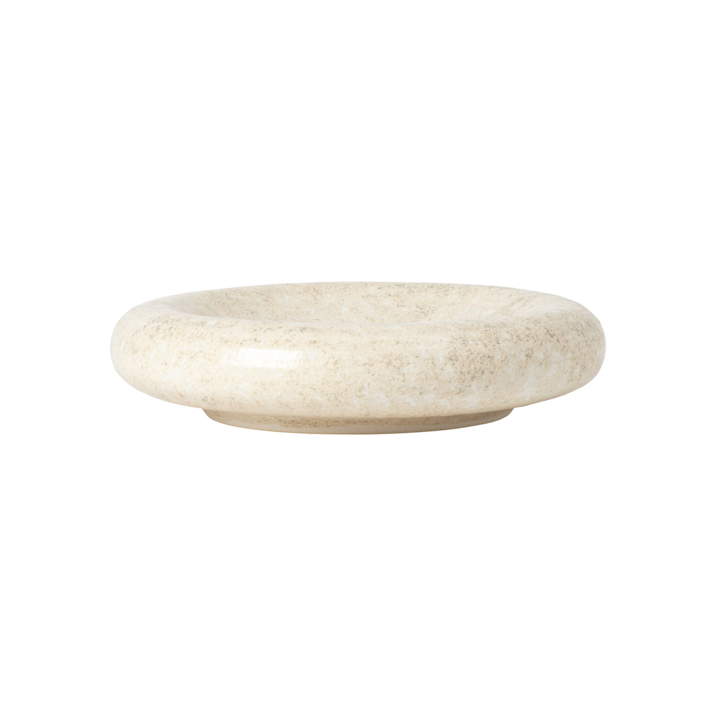 Resonance Cream Pillow Plate 22