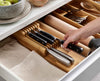 DrawerStore™ Bamboo Compact Knife Organizer - touchGOODS