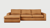 Ashdale Left-Facing Sectional - Merino Autumn