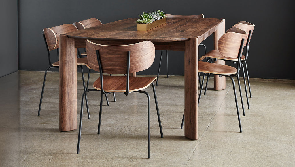 Gus* Modern Bantam Dining Chair in a styled room setting