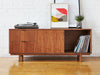 Gus* Modern Belmont Media Stand in a styled room setting