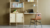 Gus* Modern Branch Desk Unit Add-On in a styled room setting