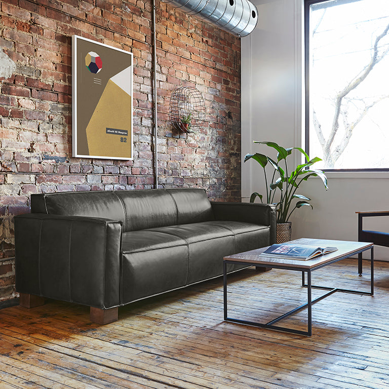 Gus* Modern Cabot Sofa in a styled room setting