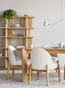 Gus* Modern Albion 6-Tier Shelving Unit in a styled room setting