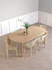 Gus* Modern Bancroft Dining Table in a styled room setting