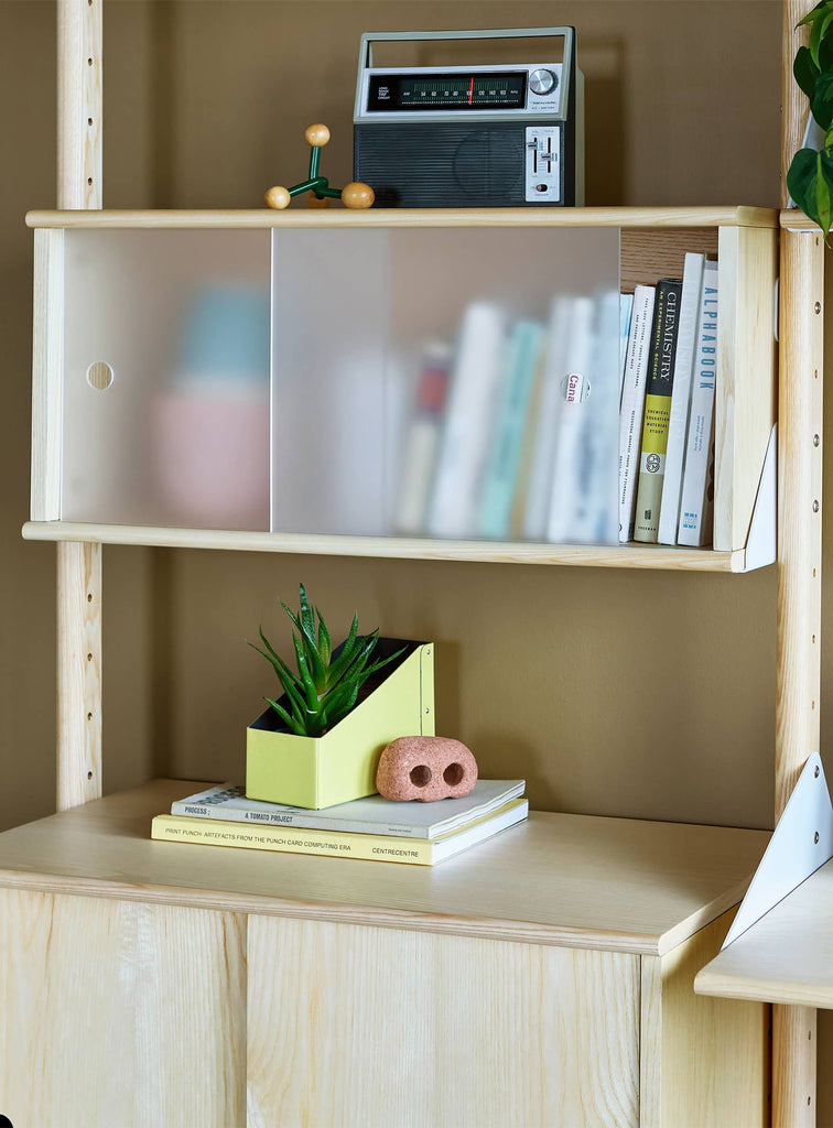 Gus* Modern Branch Small Cabinet in a styled room setting