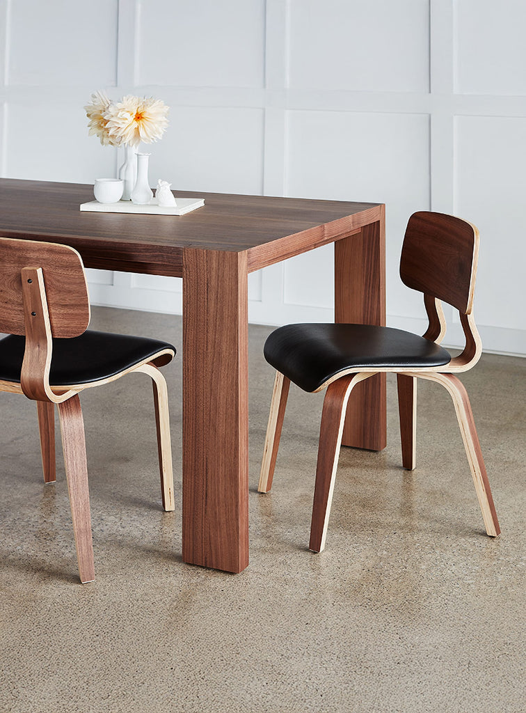 Gus* Modern Cardinal Chair in a styled room setting