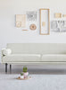 Gus* Modern Foundry Sofa in a styled room setting