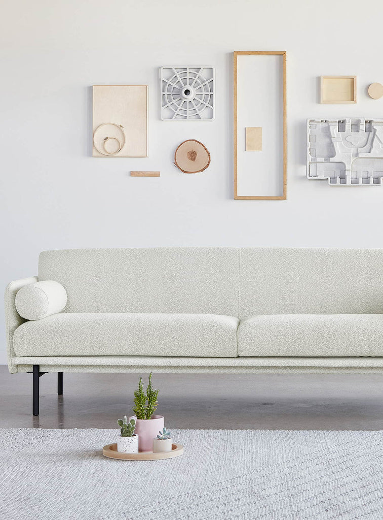 Gus* Modern Foundry Sofa in a styled room setting