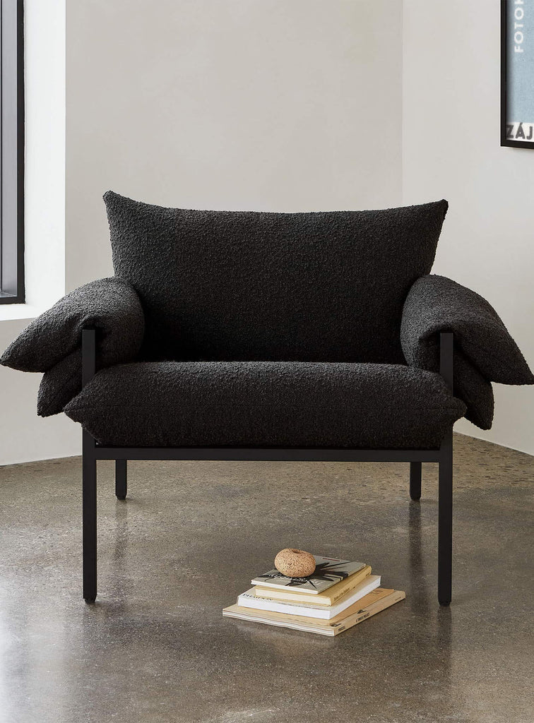 Gus* Modern Fulton Chair in a styled room setting