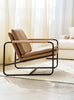Gus* Modern Kelso Chair in a styled room setting