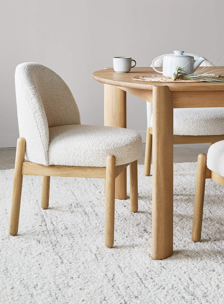 Gus* Modern Malloy Dining Chair in a styled room setting