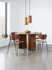 Gus* Modern Milton Large Pendant Light in a styled room setting