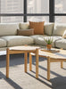Gus* Modern Monarch End Table in a styled room setting