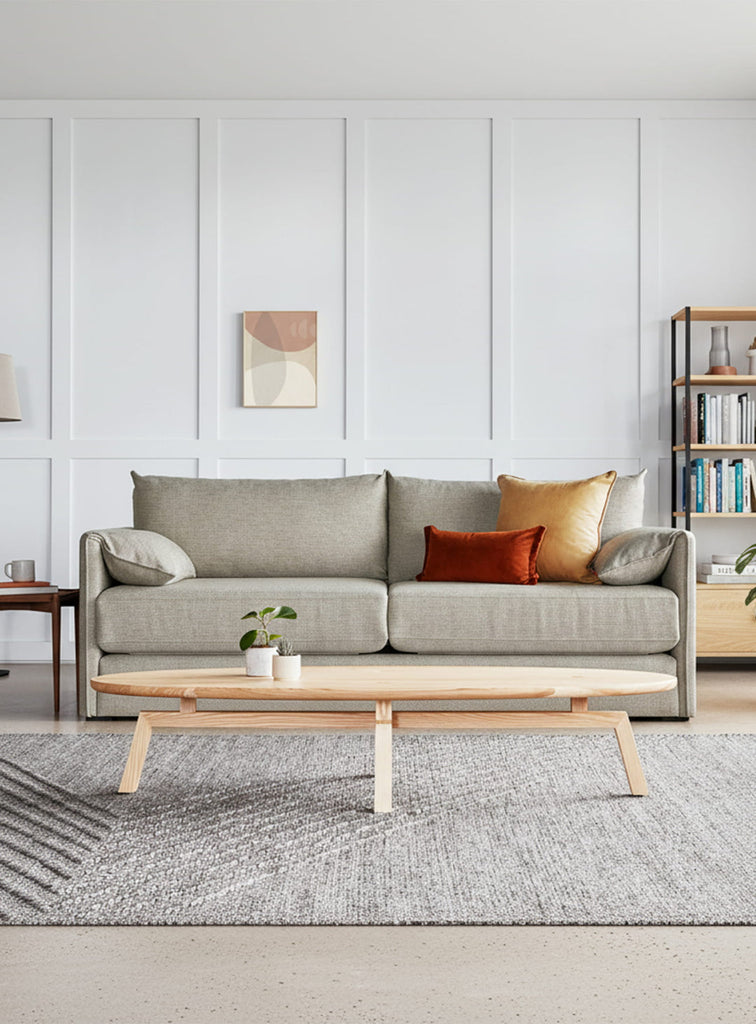 Gus* Modern Neru Sofabed in a styled room setting