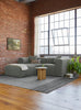 Gus* Modern Nest Modular 3-PC Sofa in a styled room setting